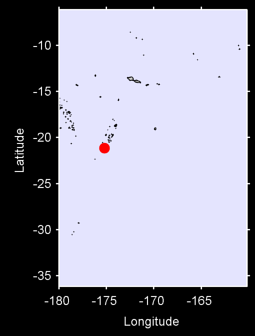 NUKUALOFA TONGA ISLAND Local Context Map