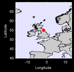 NEWCASTLE WEATHER C Local Context Map