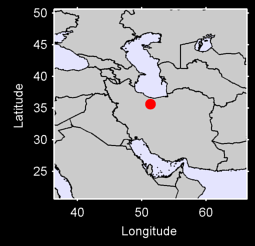 TEHRAN (MEHRABAD AIRP.) Local Context Map