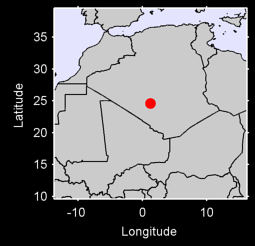 OUALLEN ALGERIA Local Context Map