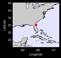 JACKSONVILLE BEACH Local Context Map