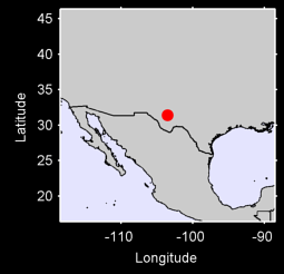 PECOS TEXAS AAF Local Context Map