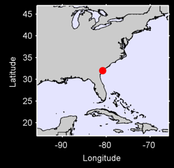 SAVANNAH BEACH Local Context Map