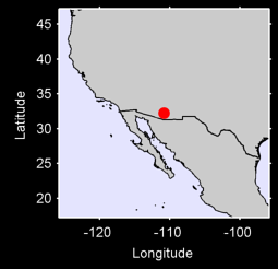 TUCSON MAGNETIC OBSY Local Context Map