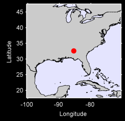 AUBURN OPELIKA ROBE Local Context Map