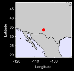 CARRIZOZO 1 SW Local Context Map