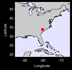 POINSETT RANGE,  SUMPTER SC. Local Context Map