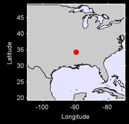 GOODWIN CREEK (SURFRAD) Local Context Map