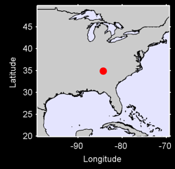 BLUE RIDGE RESVR DAM Local Context Map