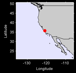 NACIMIENTO DAM Local Context Map