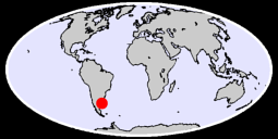 NECOCHEA AIRPORT Global Context Map