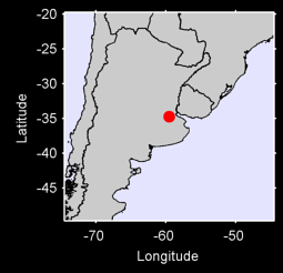 MERCEDES, ARGENTINA Local Context Map