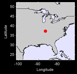 BOWLING GREEN 21 NNE Local Context Map