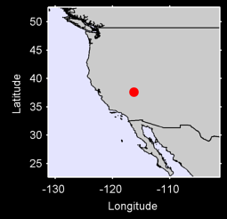 TONOPAH TEST RNG #74 NELLIS AF Local Context Map