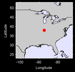 EVANSVILLE, IN Local Context Map