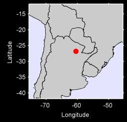 PRESIDENCIA ROQUE SAENZ PENA Local Context Map
