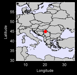 BEOGRAD/BATAJNICA Local Context Map