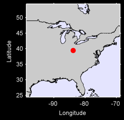 WILMINGTON/CLINTON COUNTY AFB Local Context Map