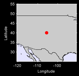 NIWOT RIDGE D1, CO   USA Local Context Map