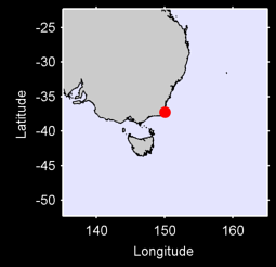 GREEN CAPE LIGHTHOUSE Local Context Map