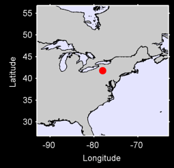 COUDERSPORT 1 NNE Local Context Map