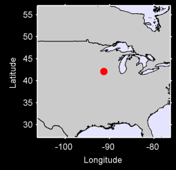 ANAMOSA 1 WNW Local Context Map