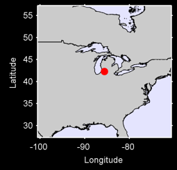 KALAMAZOO STATE HOSPITAL Local Context Map