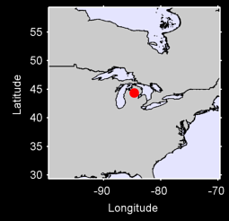 EAST HOUGHTON LAKE Local Context Map