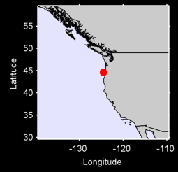 ENVIRONM BUOY 46050 Local Context Map