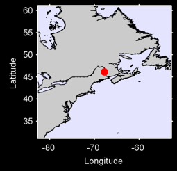 HOULTON INTL ARPT Local Context Map