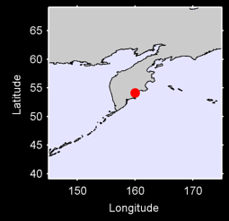 SEMLYACHIK / KAMCHATKA Local Context Map