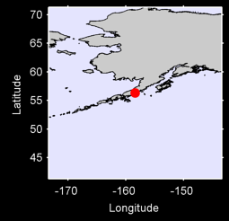 CHIGNIK AIRPORT Local Context Map