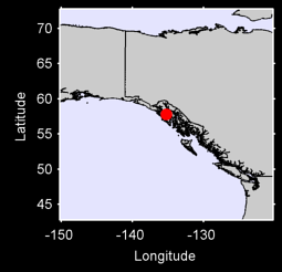 TENAKEE SPRINGS Local Context Map