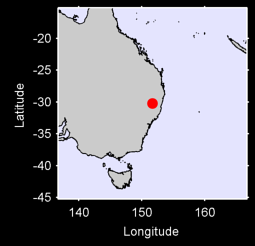 GUYRA POST OFFICE Local Context Map