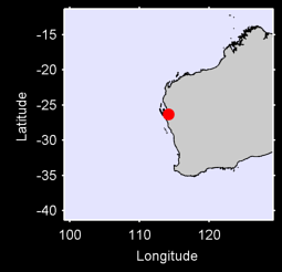 HAMELIN POOL (HAMELIN POOL) Local Context Map