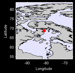 HALL BEACH CS       /NWT. Local Context Map