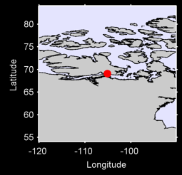 CAMBRIDGE BAY (AUT) /NWT. Local Context Map