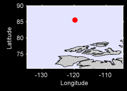 T-3 ICE ISLAND BOGUS WMO = Local Context Map