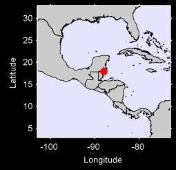 SAN PEDRO AMBERGRIS CAYO Local Context Map