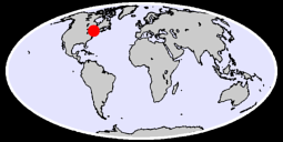 HUNTSVILLE,ON Global Context Map