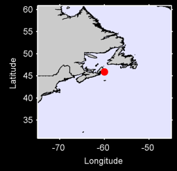 LOUISBOURG,NS Local Context Map