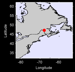 SAINT LEONARD ARPT Local Context Map