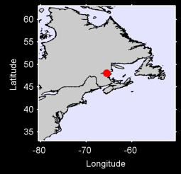 BONAVENTURE,QU Local Context Map