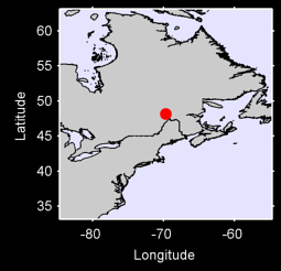 TADOUSSAC,QU Local Context Map