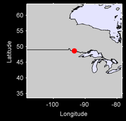 FORT FRANCES,ON Local Context Map