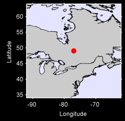 LEBEL SUR QUEVILLON,QU Local Context Map