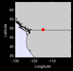 BAYNES LAKE KOOTENAY RIVER Local Context Map