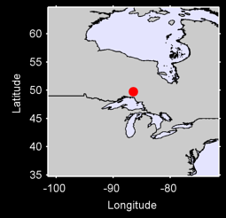 LONGLAC,ON Local Context Map