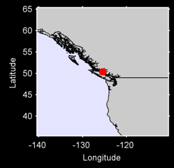 THURSTON BAY,BC Local Context Map