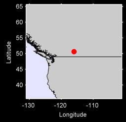 KOOTENAY NAT PARK RADIUM Local Context Map